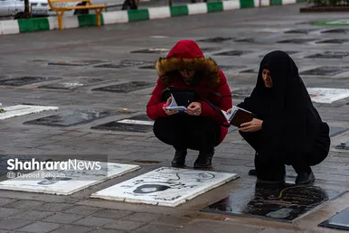 آئین سنتی «چراغ برات» در بهشت رضا(ع) مشهد