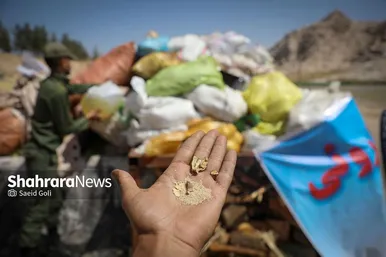 امحای ۵ تُن موادمخدر غیردارویی در مشهد