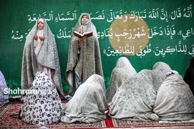گزارش تصویری | اعتکاف بانوان در حرم امام رضا (ع)