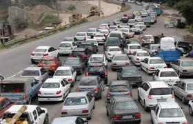 ترافیک سنگین در آزادراه تهران - شمال و کرج -قزوین (۲۱ شهریور ۱۴۰۲)