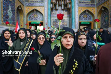گزارش تصویری | عزاداری روز شهادت امام رضا (ع) در حرم مطهر رضوی