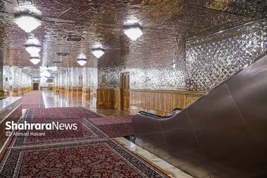 هنر معماری اسلامی در رواق دارالمرحمه حرم مطهر رضوی