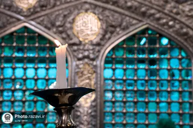 غبارروبی ضریح مطهر رضوی به مناسبت دهه کرامت