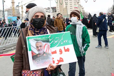 راهپیمایی 22 بهمن در مشهد 3