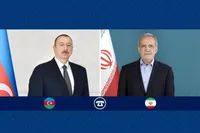 تاکید رؤسای جمهور ایران و آذربایجان بر اجرای تفاهم‌نامه‌های همکاری اقتصادی