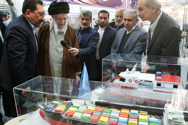 گزارش تصویری | بازدید رهبر معظم انقلاب اسلامی از نمایشگاه رویداد ملی «پیشگامان پیشرفت» (۲ بهمن ۱۴۰۳)