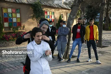 اجرای سرود و نمایش های نوروزی در مشهد