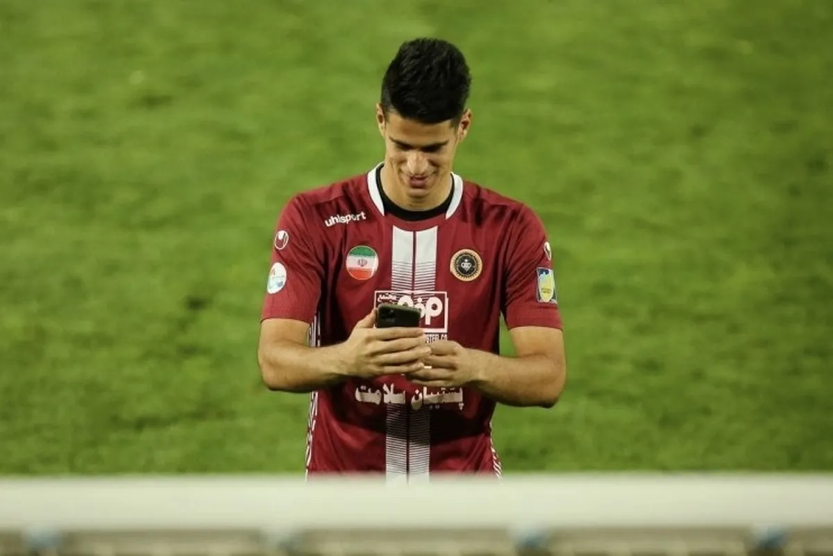 نیازمند پرسپولیسی شد + عکس