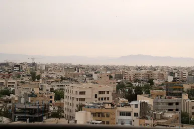 گرد و خاک صبحگاهی در مشهد