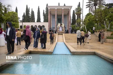 گزارش تصویری | یکم اردیبهشت، روز بزرگداشت سعدی