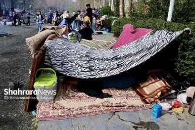 گزارش تصویری | سیزده بدر در وکیل آباد مشهد