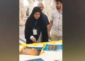 ویدئو | توزیع بزرگ&zwnj;ترین کیک جهان در حرم حضرت امیرالمومنین (ع)