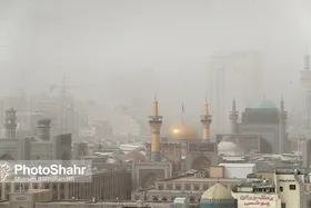 گرد و غبار همچنان میهمان ناخوانده مشهدی&zwnj;ها | شاخص لحظه&zwnj;ای در شرایط ناسالم برای گروه&zwnj;های حساس (۱۶ مردادماه ۱۴۰۲)