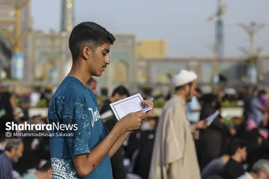 گزارش تصویری | مراسم پر فیض دعای عرفه در حرم مطهر رضوی | سه شنبه ۵ خرداد ۱۴۰۵