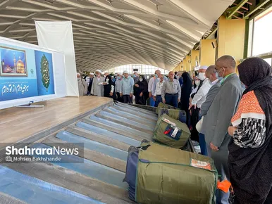 بازگشت اولین کاروان حجاج خراسانی