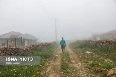 ایران زیباست | روستای «اِسپِرِز» سوادکوه بر فراز ابر‌ها