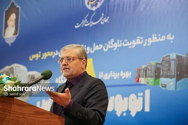 گزارش تصویری | بهره‌برداری از ۱۸ دستگاه اتوبوس و مینی‌بوس جدید در بلوار توس مشهد