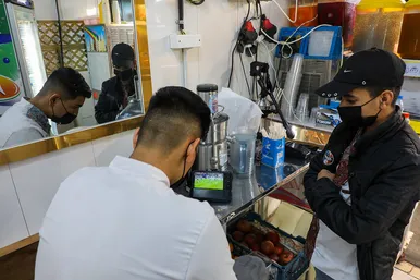 تماشای سومین بازی ایران در جام جهانی ۲۰۲۲