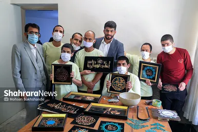 بازدید حسن یزدانی از آسایشگاه شهید بهشتی مشهد