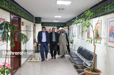 بازدید اعضای شورای اسلامی شهر مشهد از روزنامه شهرآرا