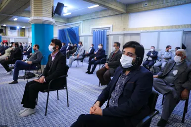 دیدار مداحان اهل‌بیت (علیهم السلام) با رهبر معظم انقلاب