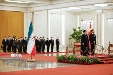 عکس‌هایی از سفر رییس جمهور به چین