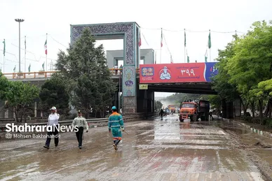 تصاویر حضور وزیر کشور در مناطق سیل زده مشهد (۲۷ اردیبهشت ۱۴۰۳)