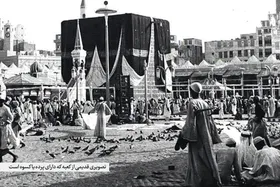 هدیه حاکمان خراسان به خانه خدا در ۶۰۰ سال پیش | ردای ایرانی بر قامت قبله مسلمانان