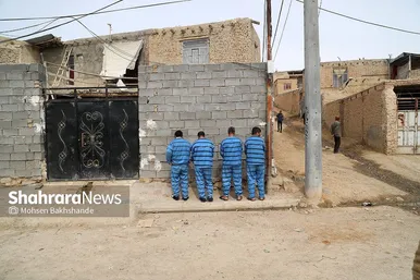گزارش تصویری | بازسازی صحنه جنایت در روستای جغری