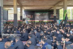 ظهر عاشورا در هیئت قندهاری&zwnj;های مشهد