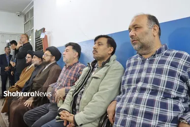 ابراز همدردی مهاجرین افغانستانی در مشهد با ملت شریف ایران