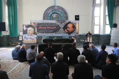 تشییع پیکر مرحوم «مهدی صباغی»