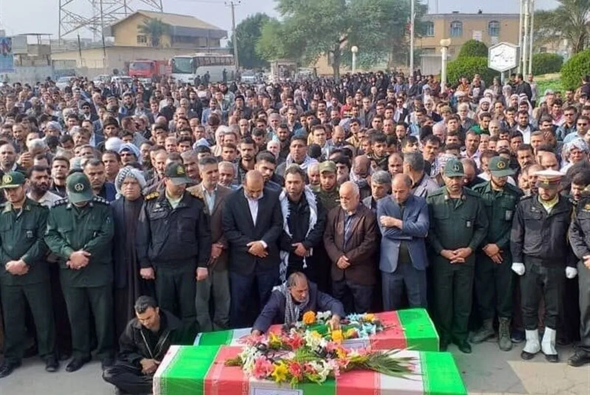 ویدئو| لحظۀ تیرخوردن شهیدان سپیدرو و کاظمی در سال ۹۸