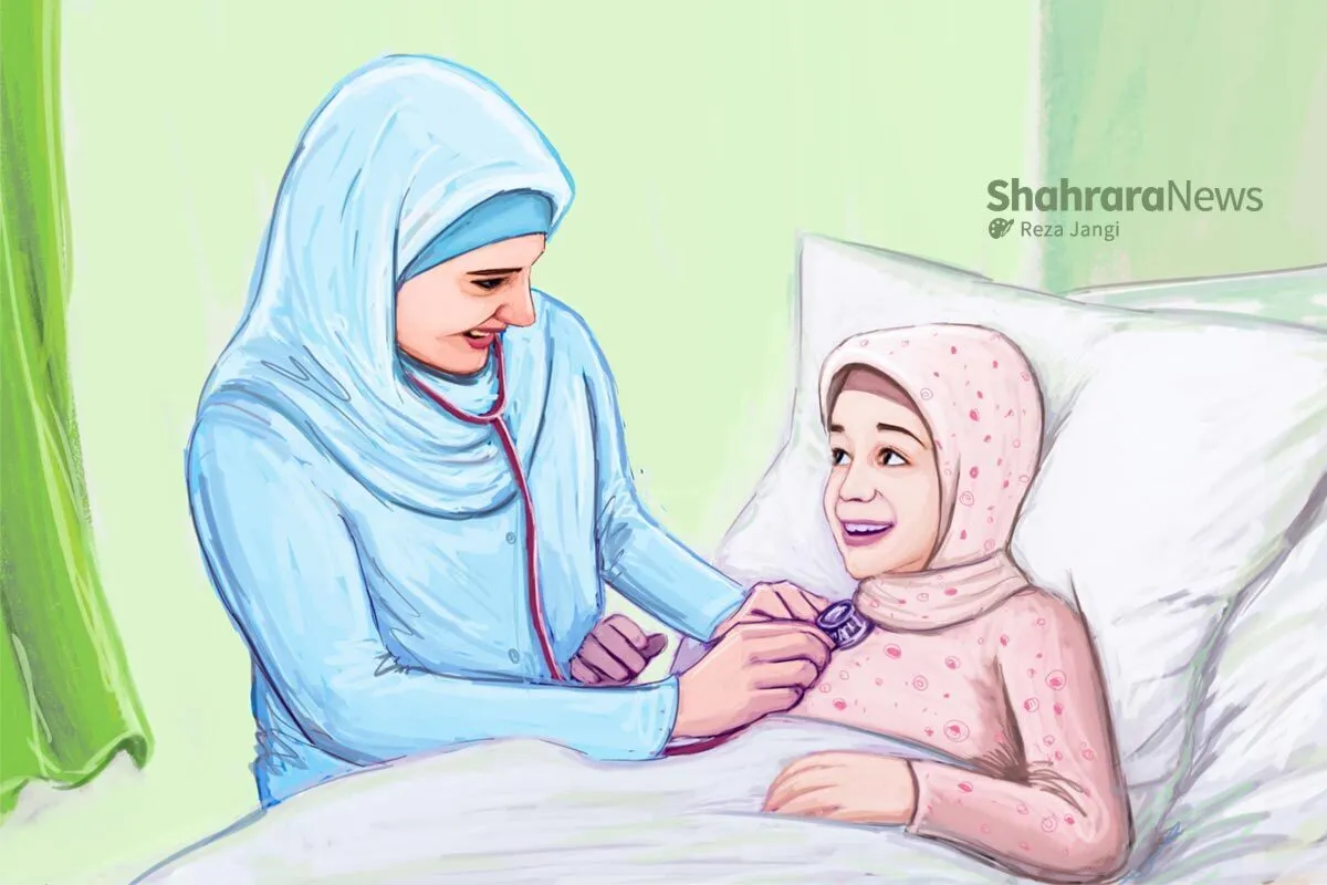 یادداشت کودک و نوجوان به مناسبت روز پرستار | مثل فرشته‌ها!