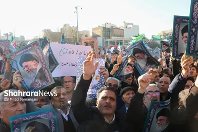 گزارش تصویری | مراسم تشییع پیکر شهدای مدافع امنیت در مشهد (۲۲ دی ۱۴۰۴) - ۱
