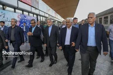 سفر وزیر میراث فرهنگی و گردشگری با قطار گردشگری به نیشابور به مناسبت بزرگداشت عطار