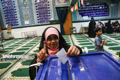 عکس‌هایی از انتخابات ریاست جمهوری در مشهد - ۴