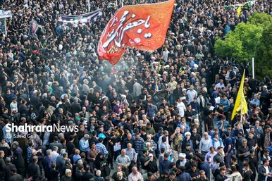 مشهد در ماتم رئیس جمهور شهید (۲)
