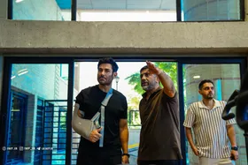 محمدرضا گلزار در فدراسیون کشتی | دیدار با رئیس فدراسیون + عکس