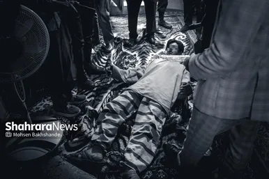 گزارش تصویری | بازسازی صحنه قتل در خیابان نامجو مشهد