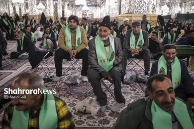 گزارش تصویری | تشرف کارگران زیارت‌اولی معادن کشور به بارگاه منور امام رضا (ع)