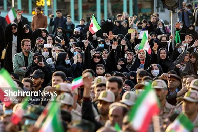 تشییع پیکر شهید مدافع امنیت «حسن براتی» در مشهد