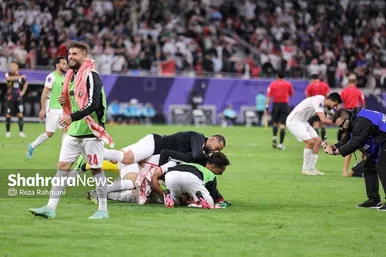 صعود اردن به فینال از لنز دوربین عکاس شهرآرانیوز
