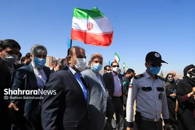 سفر وزیر راه به شهرستان گلبهار‎‎