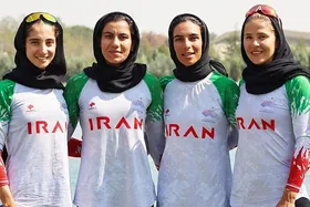 دختران ایران از آب&zwnj;های آسیایی مدال پارو کردند