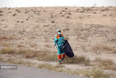 پاکسازی ٧ محور ورودی مشهد مقدس در دهه آخر صفر