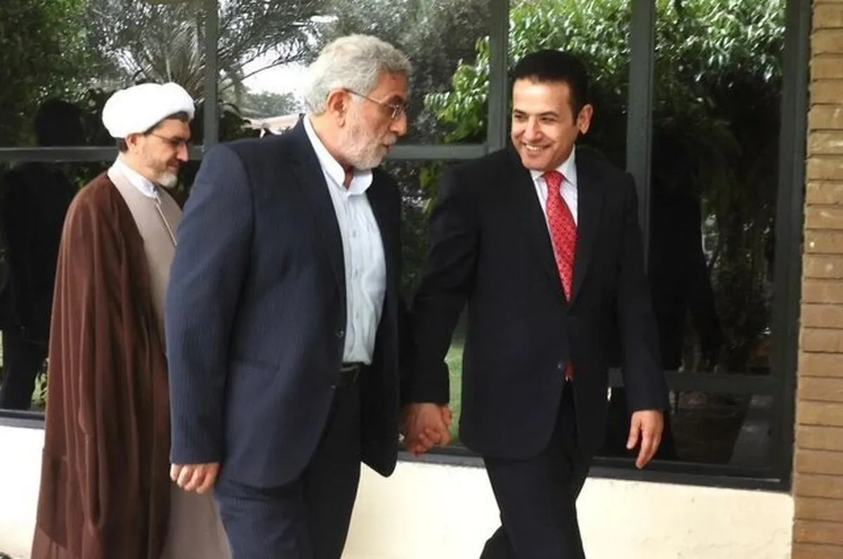 مشاور امنیت ملی عراق و سردار قاآنی در بغداد دیدار کردند