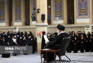 دیدار جمعی از بانوان فرهیخته کشور با مقام معظم رهبری