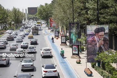 گزارش تصویری | فضاسازی شهری به مناسبت اولین سالگرد شهدای خدمت در مشهد