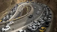 ترافیک سنگین در چالوس، هراز و قزوین-رشت (۱۴ فروردین ۱۴۰۵)